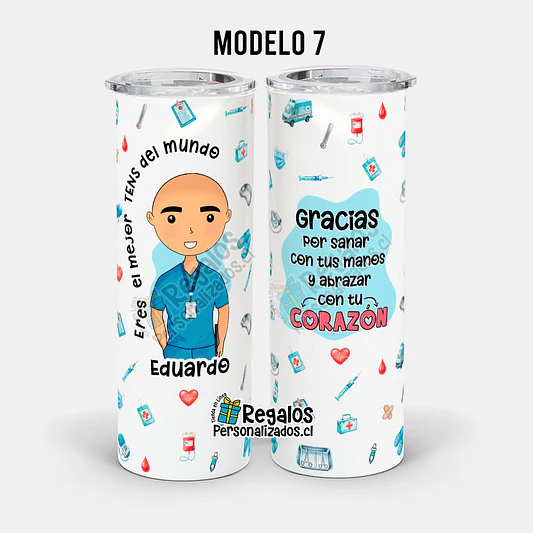 Vaso térmico skinny TENS varón 8