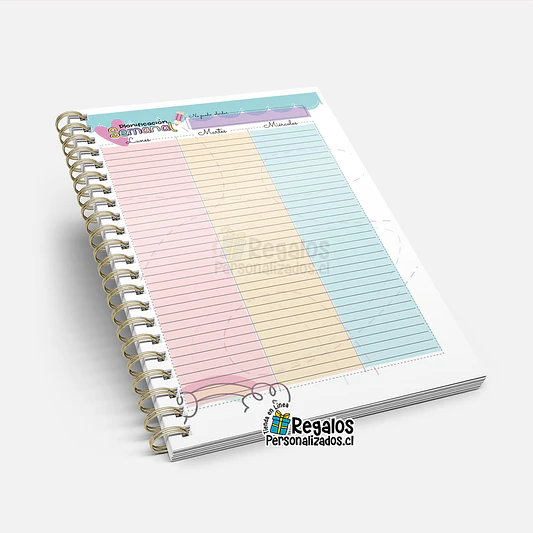 Agenda Planner Educadora de Párvulos Modelo 01 8