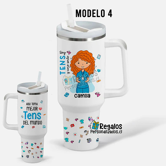 Vaso térmico 1.2 lt diseño TENS mujer 5