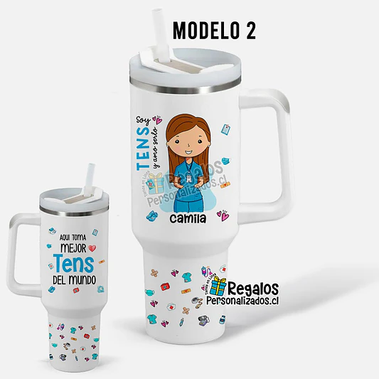 Vaso térmico 1.2 lt diseño TENS mujer 3