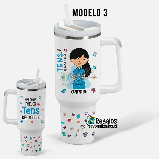Vaso térmico 1.2 lt diseño TENS mujer 4