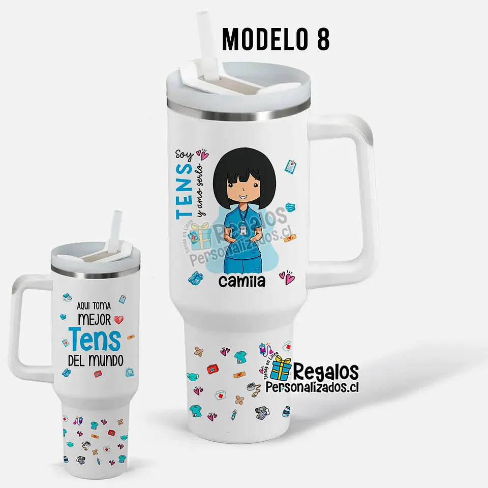 Vaso térmico 1.2 lt diseño TENS mujer 9