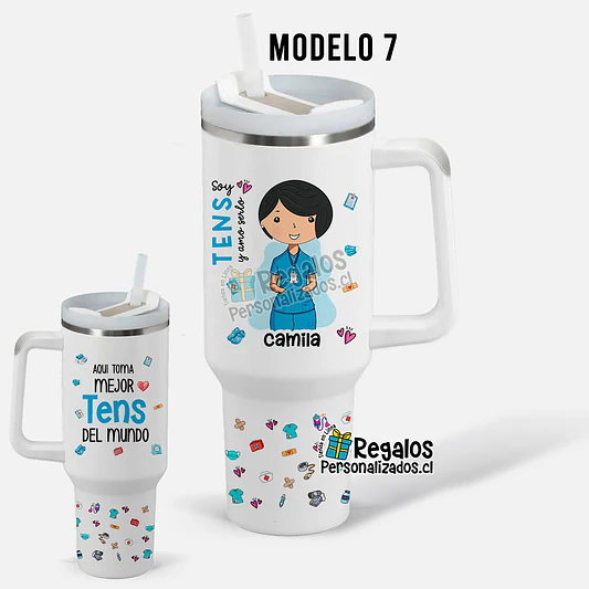 Vaso térmico 1.2 lt diseño TENS mujer 8