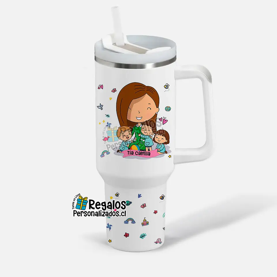 Vaso térmico 1.2 lt diseño  Educadora 1