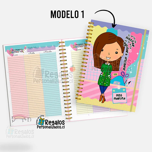 Agenda Planner Educadora de Párvulos Modelo 01 11
