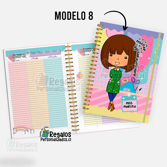 Agenda Planner Educadora de Párvulos Modelo 01 18
