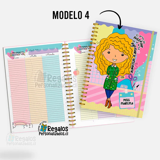Agenda Planner Educadora de Párvulos Modelo 01 14