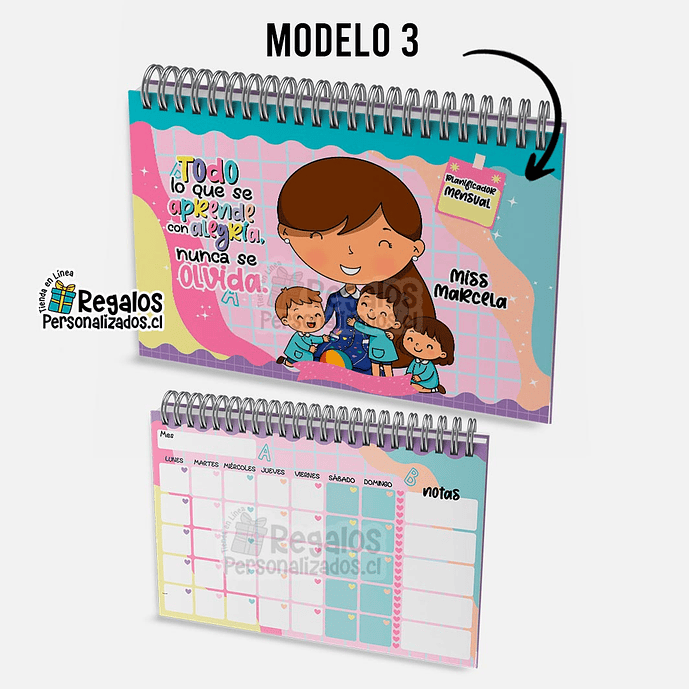 Planificador semanal Técnico Educadora 4