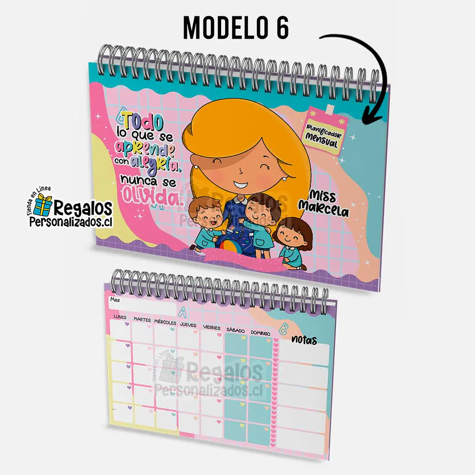 Planificador semanal Técnico Educadora 7