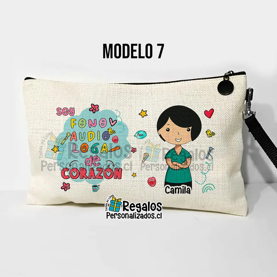 Estuche diseño Fonoaudióloga 11