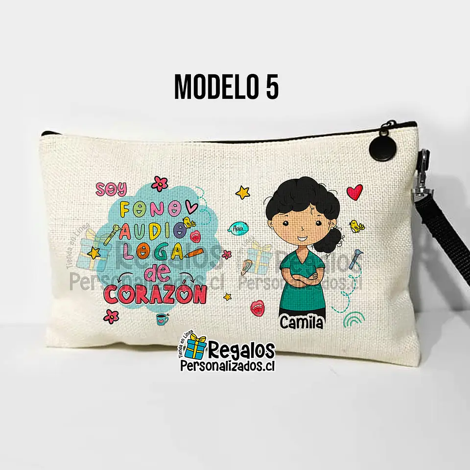 Estuche diseño Fonoaudióloga 9