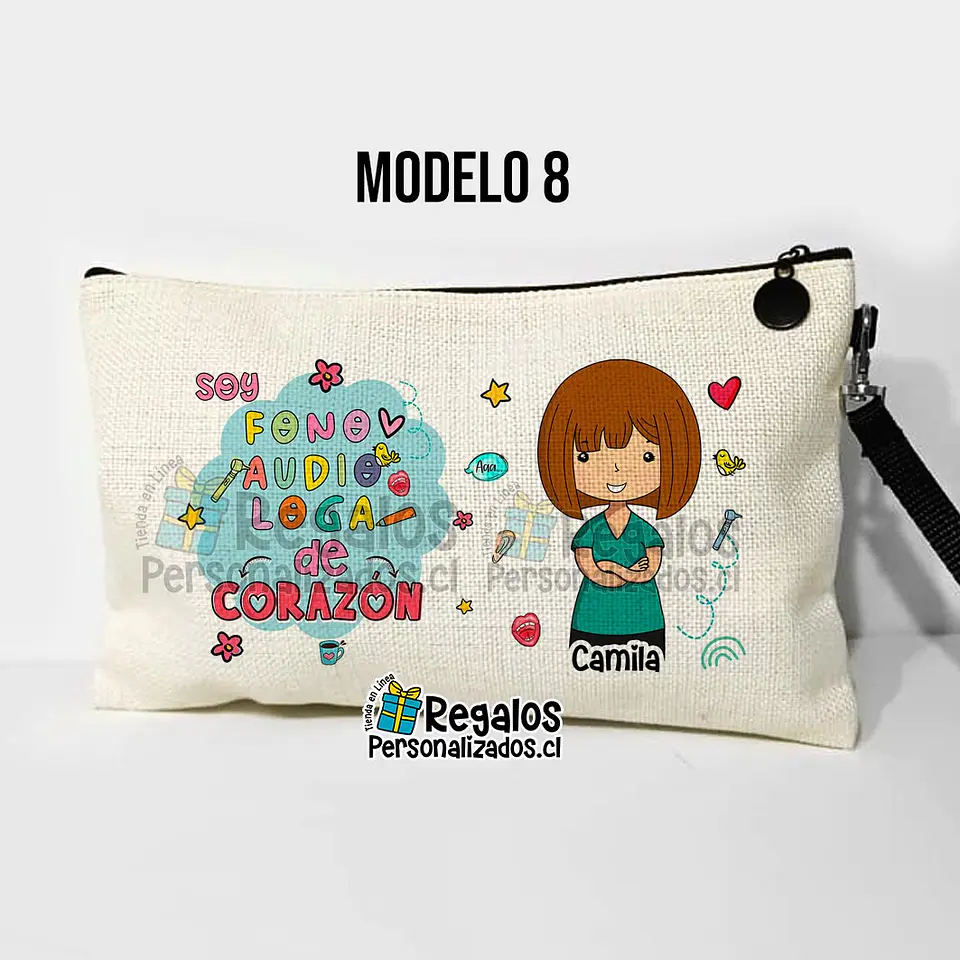 Estuche diseño Fonoaudióloga 12