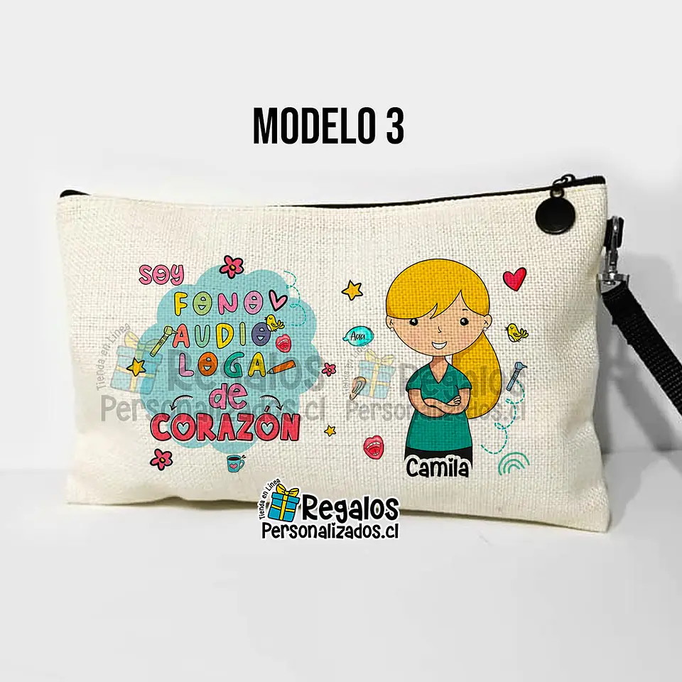Estuche diseño Fonoaudióloga 7