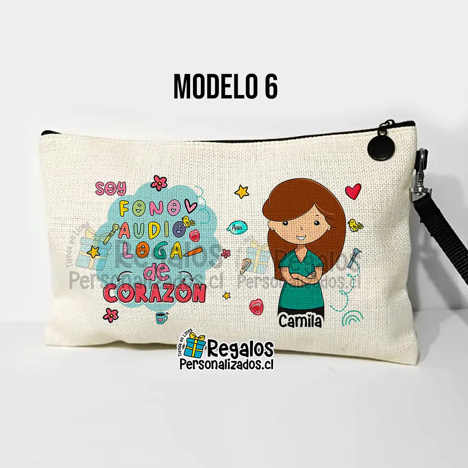 Estuche diseño Fonoaudióloga 10