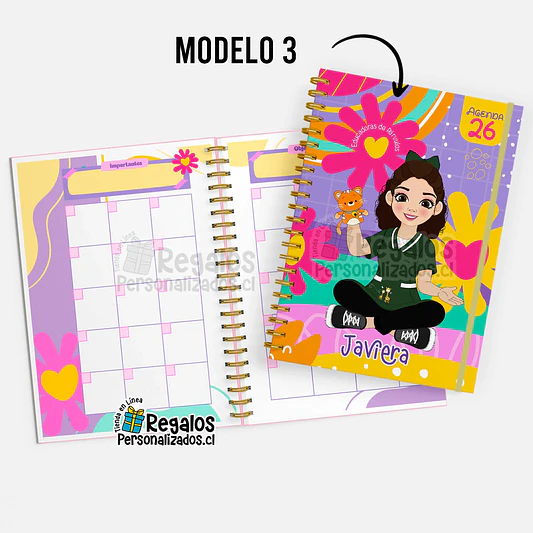 Agenda Planner Educadora de Párvulos Modelo 2 4