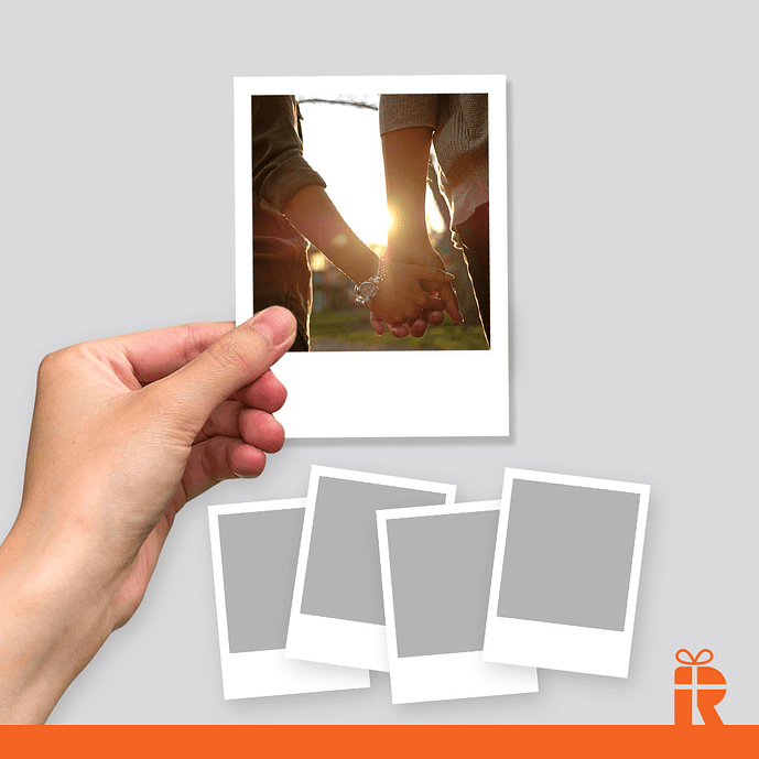 Set 4 Fotos Polaroid 7x10 1