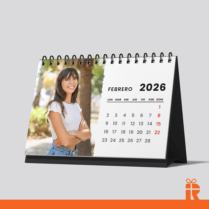 Foto Calendario escritorio 15X20 AÑO 2026  1