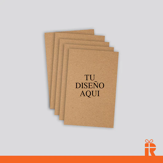 Pack Etiqueta cartón kraft  1