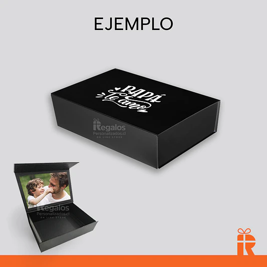 Caja premium para regalo 30x40x10 NEGRA 2