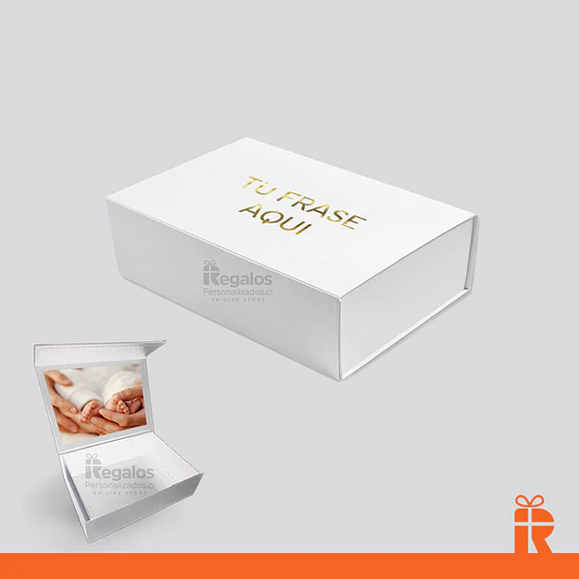 Caja premium para regalo 20x14x6 BLANCA 2