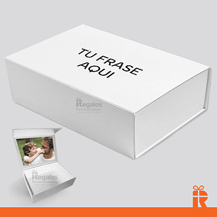 Caja premium para regalo 30x40x10 BLANCA