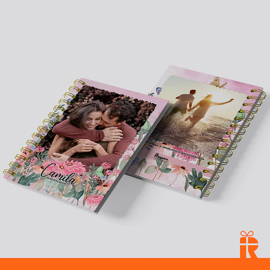 Agenda planificador modelo 02, tapas personalizadas 5