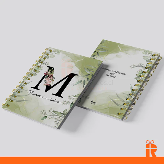 Agenda planificador modelo 03, tapas personalizadas 3