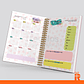 Agenda planificador femenino, tapas personalizadas - Miniatura 3