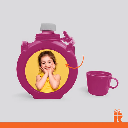 Botella cantimplora fuccia personalizada 1