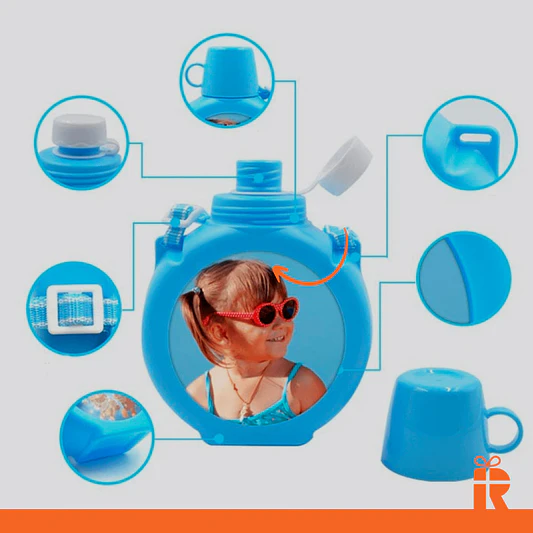 Botella cantimplora fuccia personalizada 2