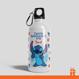 Botella aluminio diseño escolar personalizado