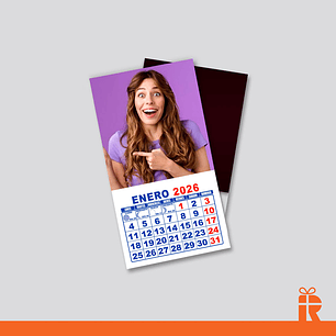 Mini Calendario imantado Año 2026