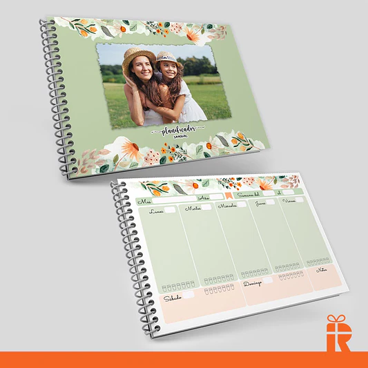 Planificador semanal foto personalizada 2