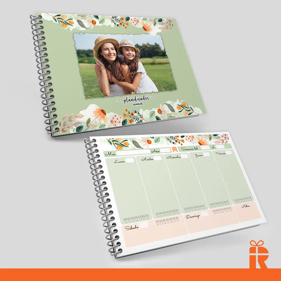 Planificador semanal foto personalizada 2