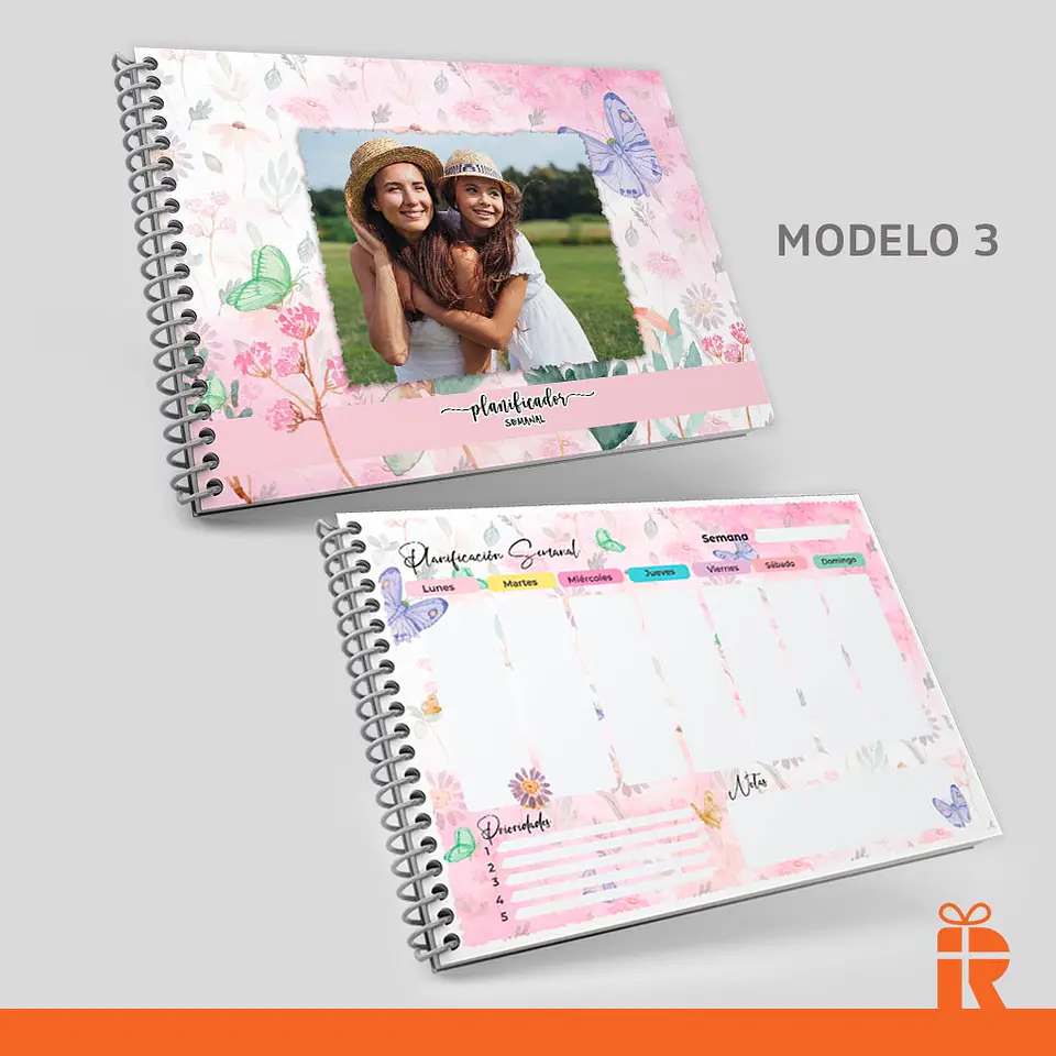 Planificador semanal foto personalizada 5