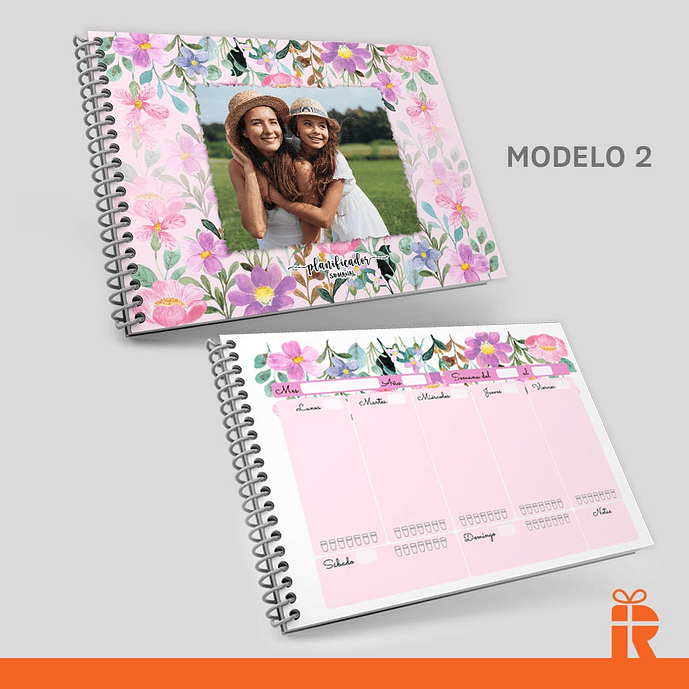 Planificador semanal foto personalizada 4