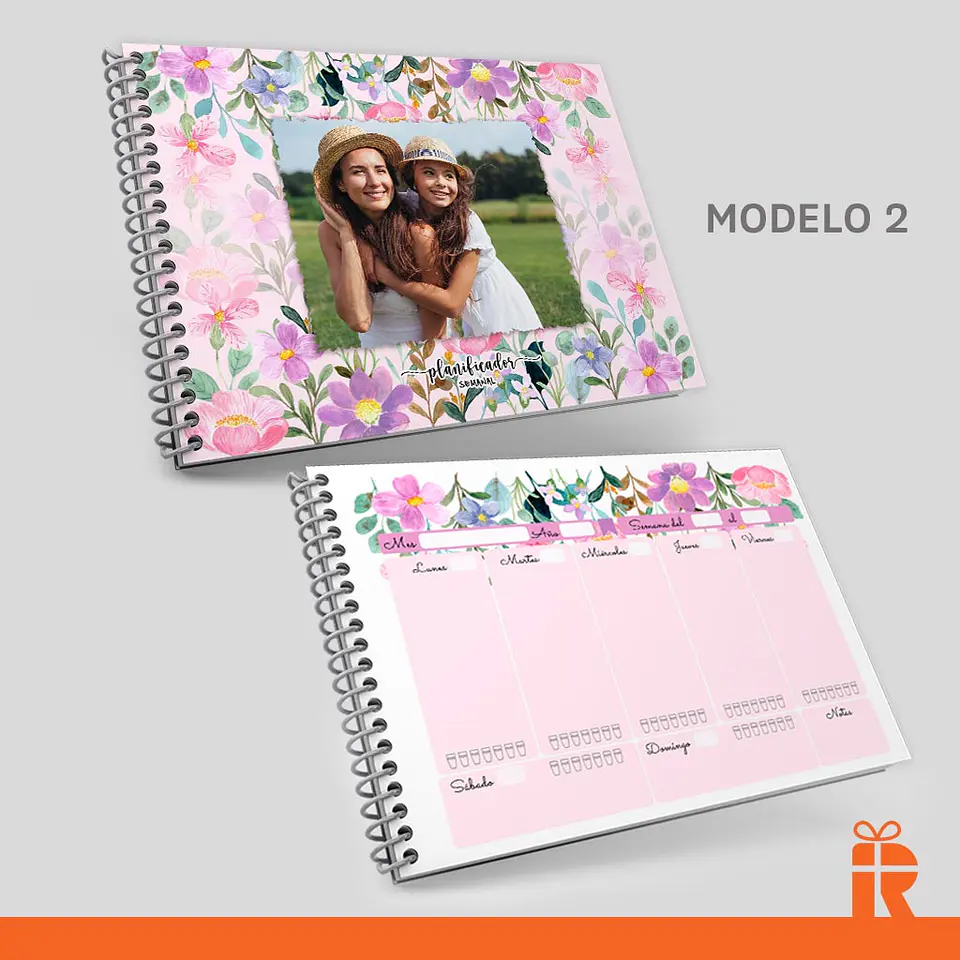 Planificador semanal foto personalizada 4