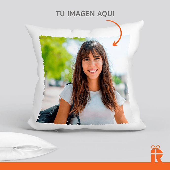 Cojín 40x40cm personalizado  1