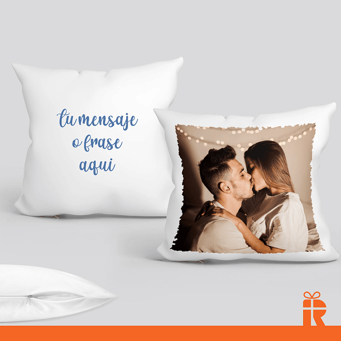 Cojín 40x40cm personalizado  2