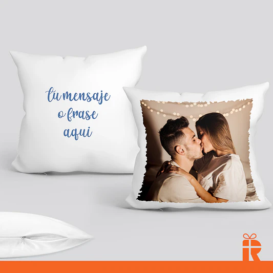 Cojín 40x40cm personalizado  2