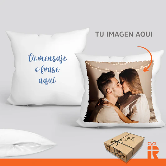Cojín 40x40cm personalizado  4