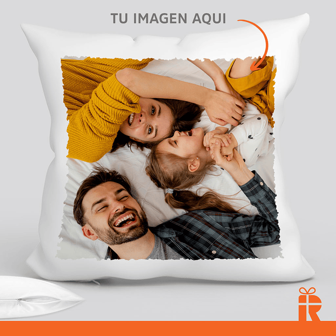 Cojín 50x50 personalizado  1
