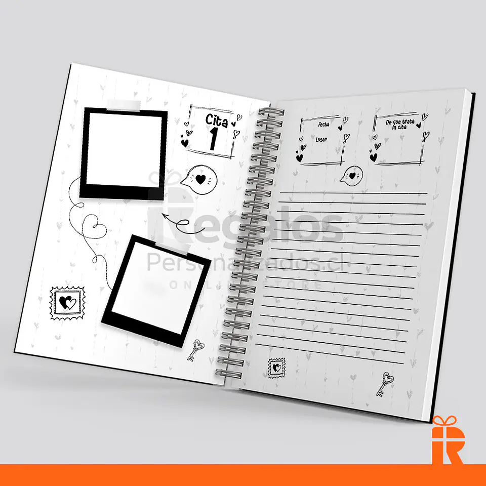 Libro 100 citas junt@s para personalizar 2