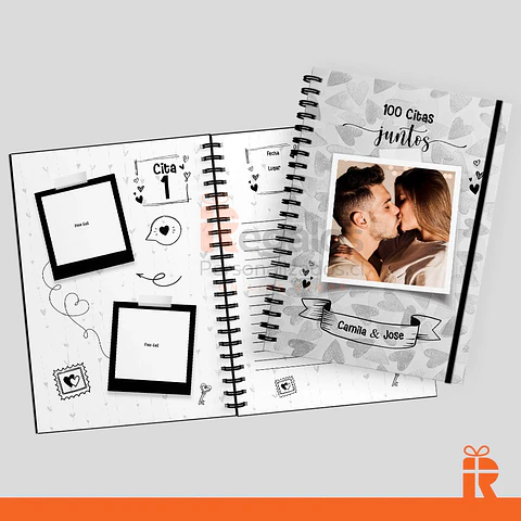 Libro 100 citas junt@s para personalizar