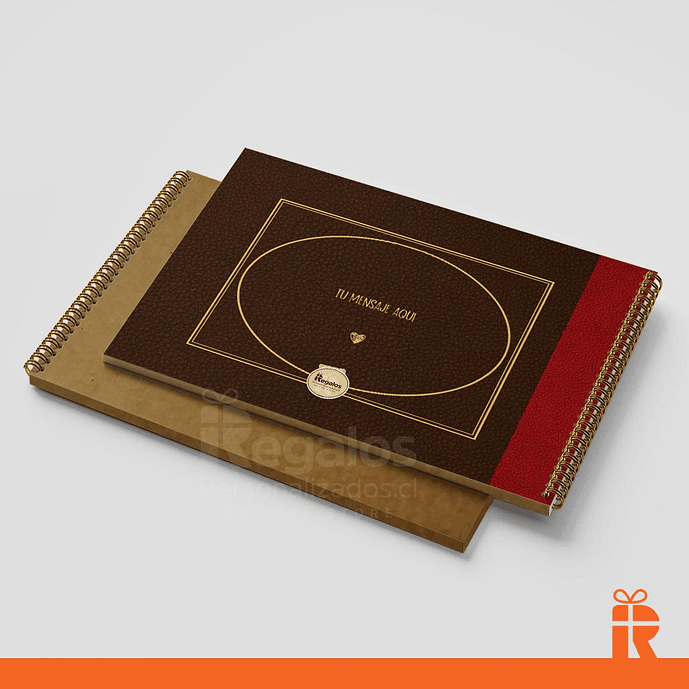 Álbum Libro de aventuras, interior hojas Kraft 4