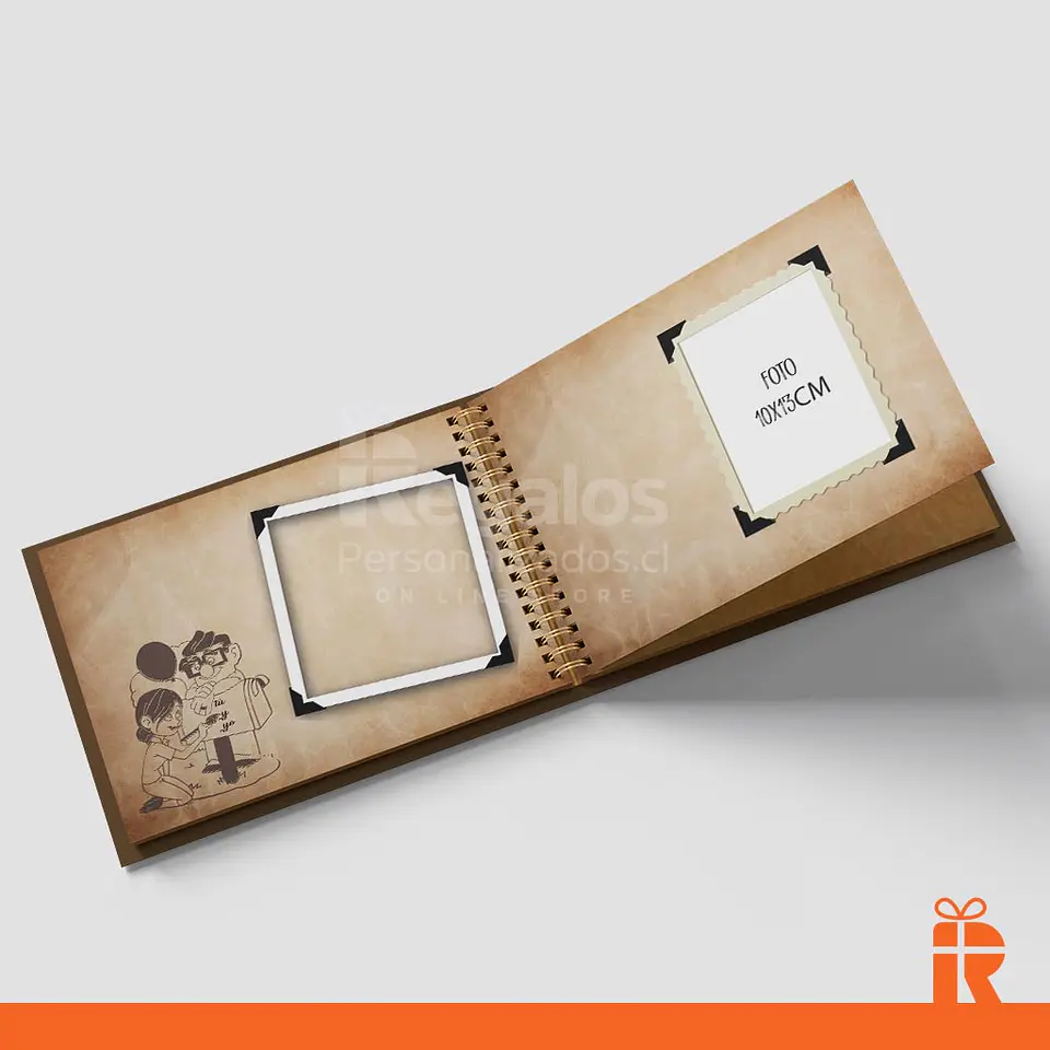 Álbum Libro de aventuras, interior diseño up 5