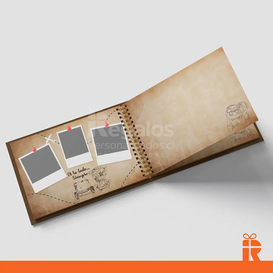 Álbum Libro de aventuras, interior diseño up 7
