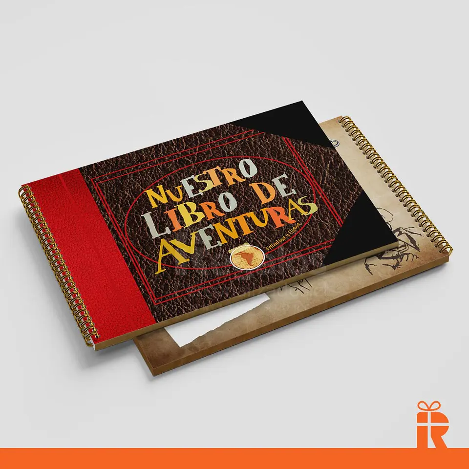 Álbum Libro de aventuras, interior diseño up 1