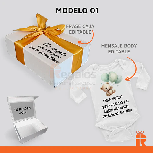 Box body anuncio de embarazo 2