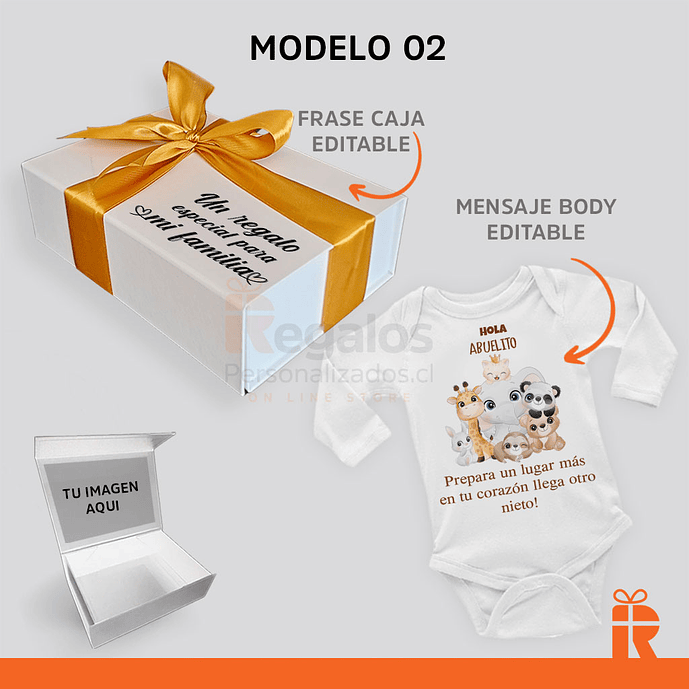 Box body anuncio de embarazo 3